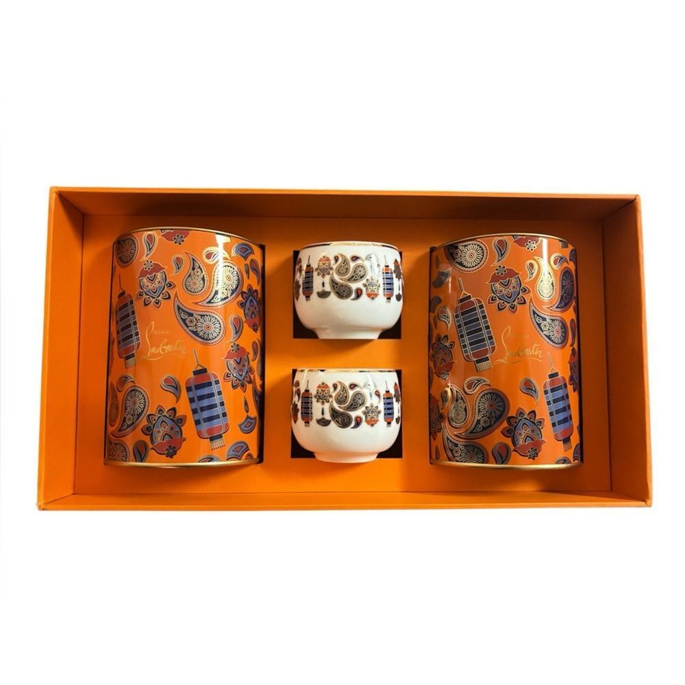 Christian Louboutin Tea Cups and Tin Box Set 2023 - Picture 2 of 6